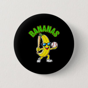 Grappige banaan ronde button 5,7 cm