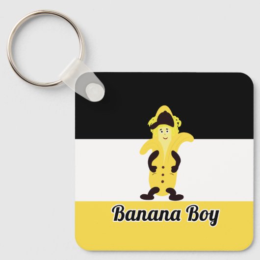 Grappige banaan sleutelhanger (Voorkant)