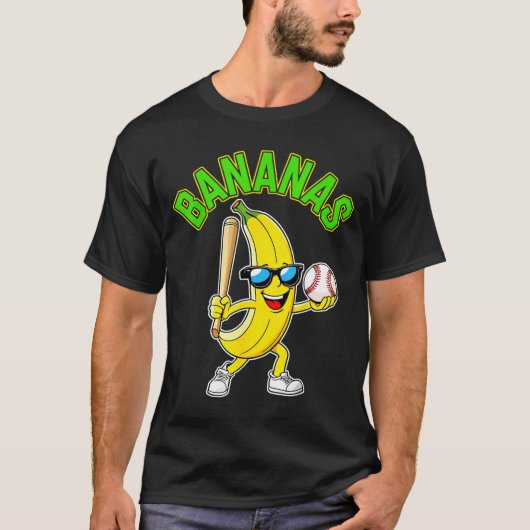 Grappige banaan  t-shirt (Voorkant)