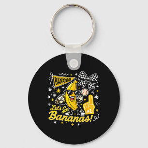 Grappige Bananen Shirt Schattige Banaan Grappige B Sleutelhanger