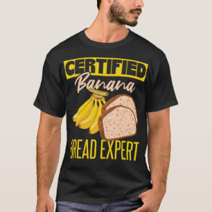 Grappige bananenbroodliefhebber t-shirt