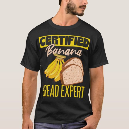 Grappige bananenbroodliefhebber t-shirt (Voorkant)