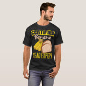 Grappige bananenbroodliefhebber t-shirt (Voorkant volledig)
