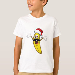 Grappige bananenkerst t-shirt