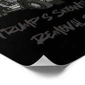 Grappige bananenquote1 poster (Hoek)