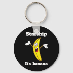 Grappige bananenquote2 sleutelhanger