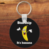 Grappige bananenquote2 sleutelhanger (Voorkant)
