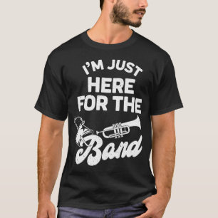 Grappige band Booster Mam Pap Ik ben hier alleen v T-shirt