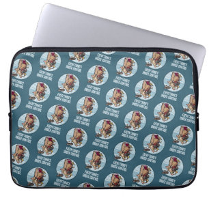 Grappige Bandicoot Alles Onder Controle Cartoon Laptop Sleeve