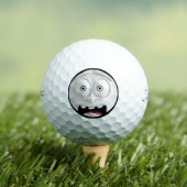 Grappige Bang Gezicht Golfballen (Insitu Shirt)