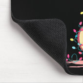 Grappige Banjo Kerst Grafische Licht Liefhebber Sp Muismat (Hoek)