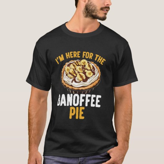 Grappige Banoffee Pie T-shirt (Voorkant)