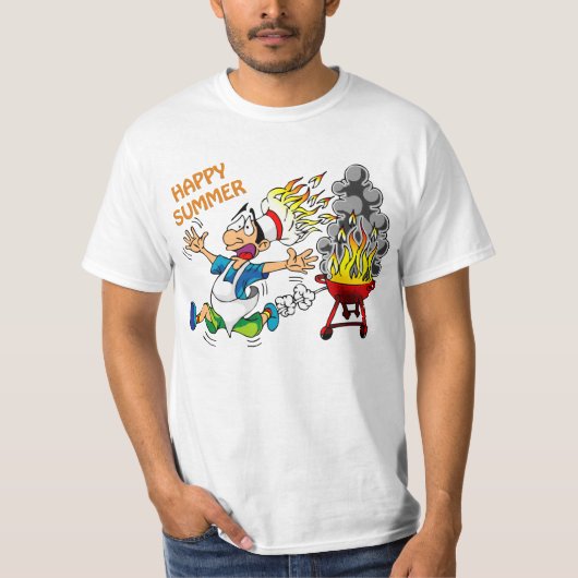 grappige barbecue cadeaus T-Shirt (Voorkant)