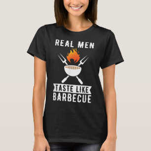 Grappige Barbecue Chef Gerookt Vlees Liefhebber Gi T-shirt