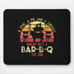 Grappige Barbecue Gerookt Vlees Lover Gift Idee BB Muismat
