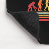 Grappige Barbecue Grill Dad Evolution Man Ret Muismat (Hoek)