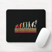 Grappige Barbecue Grill Dad Evolution Man Ret Muismat (Met muis)