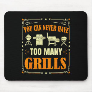 Grappige Barbecue Grill die je Nooit Te Veel Kunt  Muismat
