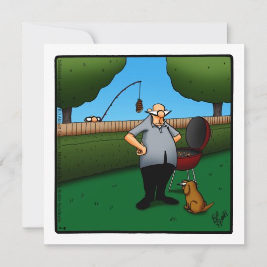 Grappige barbecue uitnodigingen Spectickles (Voorkant)