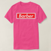 grappige barber 3 t-shirt (Design voorkant)