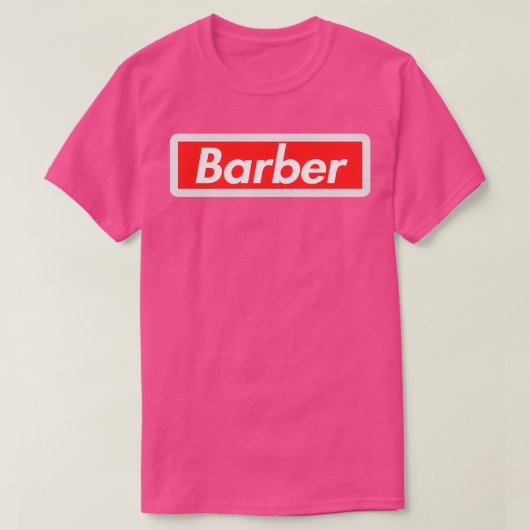 grappige barber 3 t-shirt (Design voorkant)