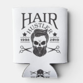 Grappige Barber Baard Haar Hustler 2019 Gift Blikjeskoeler (Achterkant)