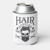 Grappige Barber Baard Haar Hustler 2019 Gift Blikjeskoeler (Blikje Achterkant)