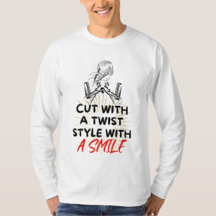Grappige Barber Quote Gift Barbershop Professional T-shirt