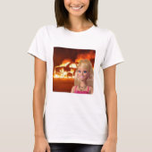 Grappige Barbie shirten T-shirt (Voorkant)