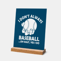 Grappige Baseball sport woord kunst