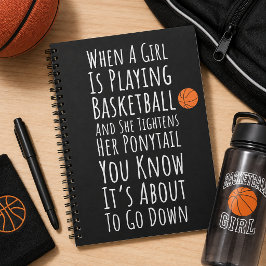 Grappige Basketbal Cadeaus Voor Tiener Meisjes Tea Notitieboek