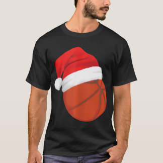 Grappige Basketbal Coach Speler Kerst Kerstvakanti T-shirt