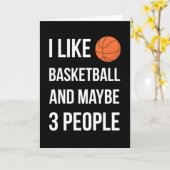 Grappige Basketbal Kaarten Atletische Kleinzoon Ne (Gele Bloem)