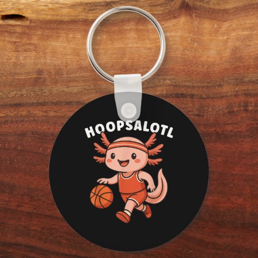 Grappige Basketbal Mannen Jongens Jeugd Basketbal  Sleutelhanger (Voorkant)