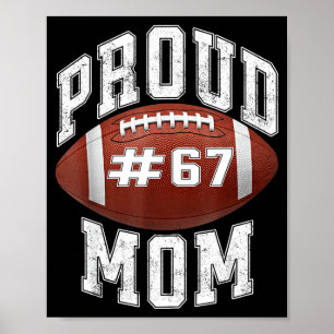 Grappige Basketbal Moeder 67 Meme Trots Mama Ontwe Poster
