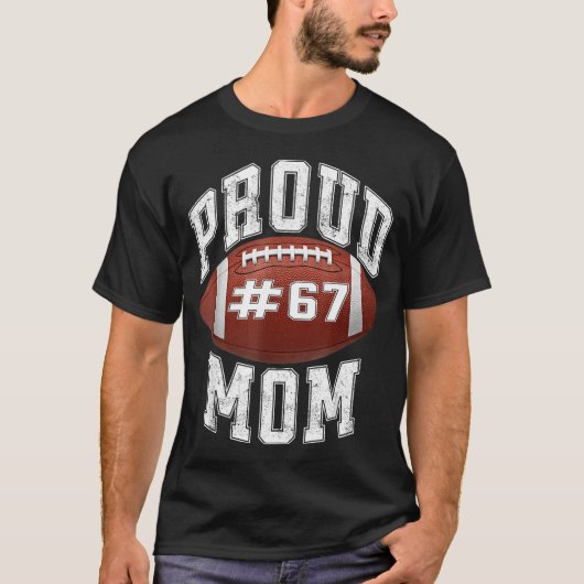 Grappige Basketbal Moeder 67 Meme Trots Mama Ontwe T-shirt (Voorkant)