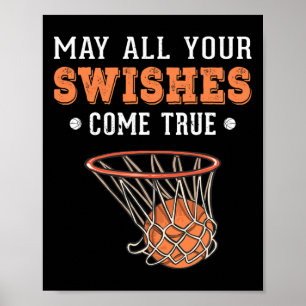 Grappige Basketbal Puns 3 Point Jongens Meisjes Ke Poster