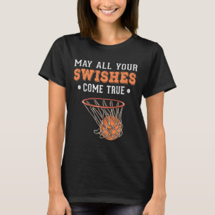 Grappige Basketbal Puns 3 Point Jongens Meisjes Ke T-shirt