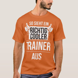 Grappige Basketballennisrainer Voetbal Coachin Bas T-shirt