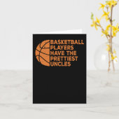 grappige basketballers hebben de mooie kaart (Gele Bloem)