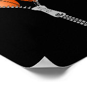 Grappige basketbalvrouwen stoppen met staren naar poster (Hoek)