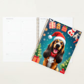 🎁Grappige Basset-hond Kerst Planner Cadeau (Display)