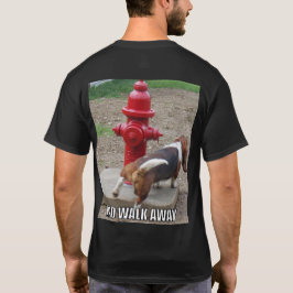 grappige Basset hond shirt