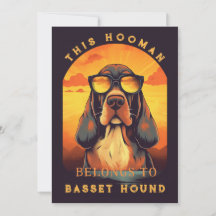 Grappige Basset Hound Dog Ouder gepersonaliseerd