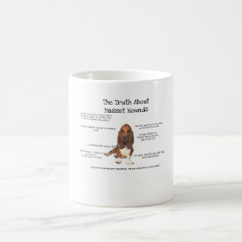grappige Basset-mok Koffiemok
