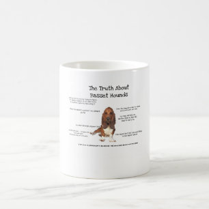 grappige Basset-mok Koffiemok