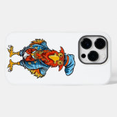 Grappige Bazige Cartoon Haan Case-Mate iPhone Case (Achterkant (horizontaal))