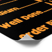 Grappige Bbq Bier Flessen Grill Timer Voor Ckyard Poster (Hoek)
