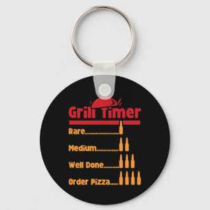 Grappige Bbq Bier Flessen Grill Timer Voor Tuin Rb Sleutelhanger