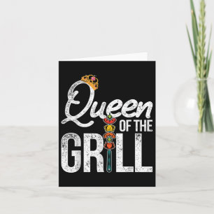 Grappige BBQ Chef Vrouwen Gift Grillen Gerookt Vle Kaart